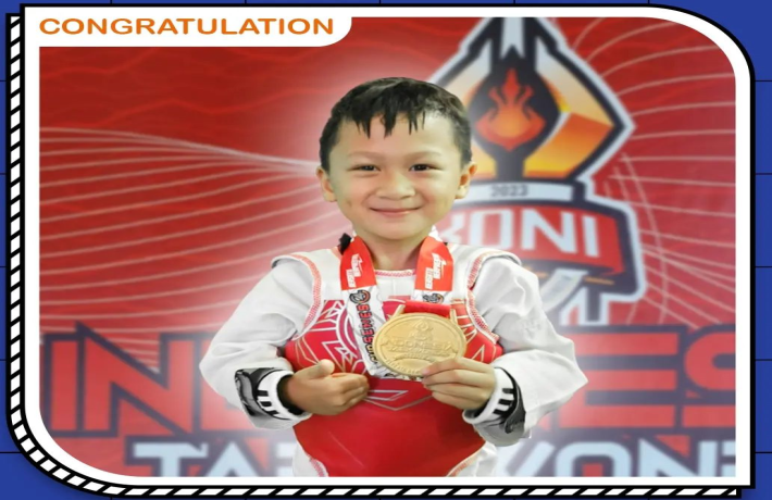 Juara 1 Koni Cup Series 4 Indonesia Taekwondo Championship 2023