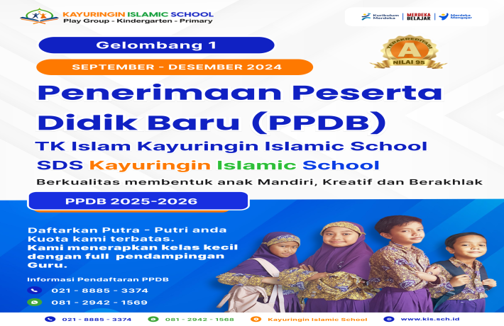 PPDB SDS KAYURINGIN ISLAMIC SCHOOL